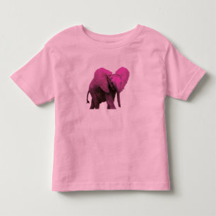 Pink Elephant Toddler T-shirt