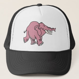 Pink Elephant Trucker Hat