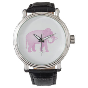 Pink Elephant Watch
