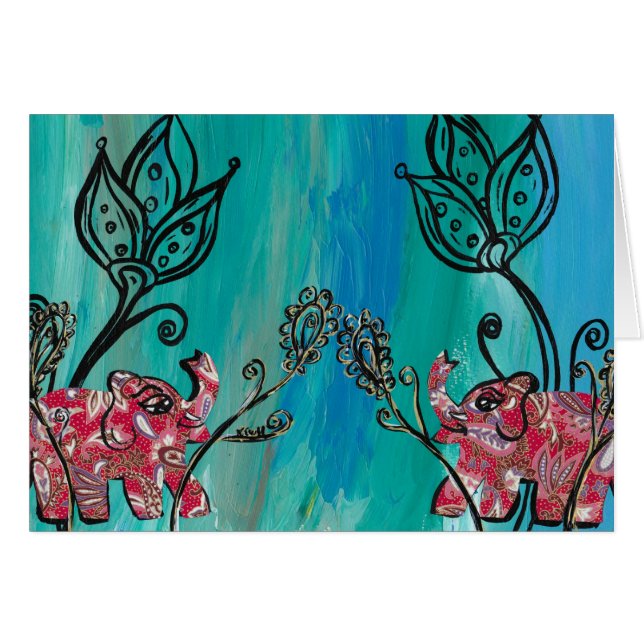 Pink Elephants (Front Horizontal)