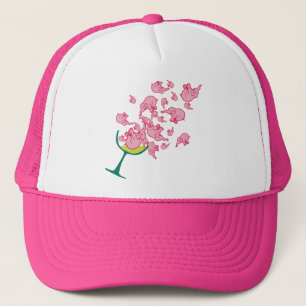 Pink Elephants Trucker Hat