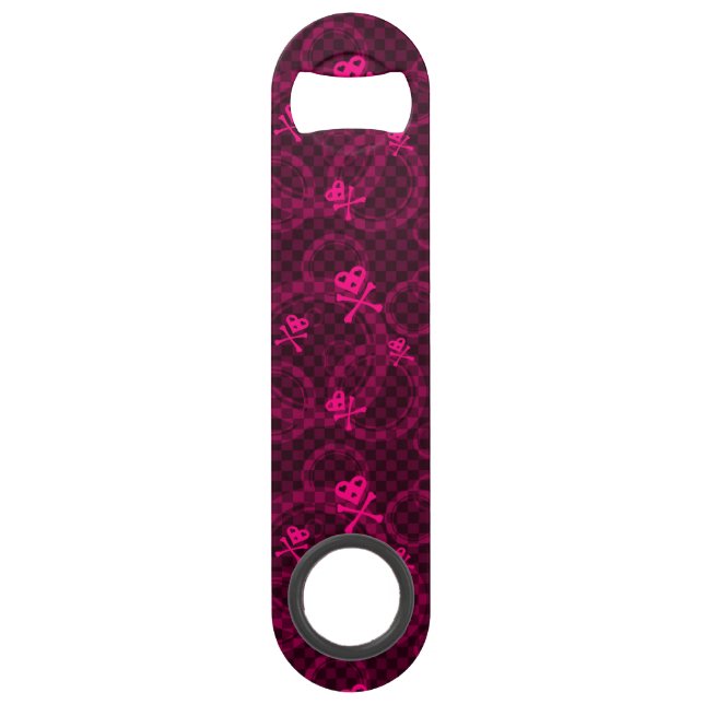 Pink Emo Pattern With Circles (Front)