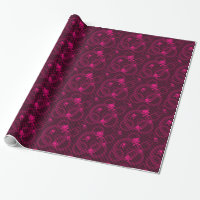 Pink Emo Pattern With Circles