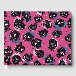 Pink emo scull Crafts & Party Supplies Party Guest Book