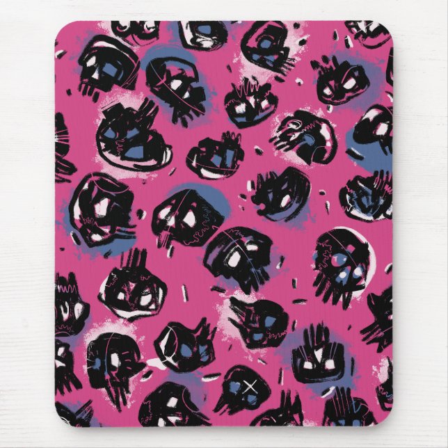 pink emo scull Electronics  Computer & Laptop  Mouse Pad (Front)
