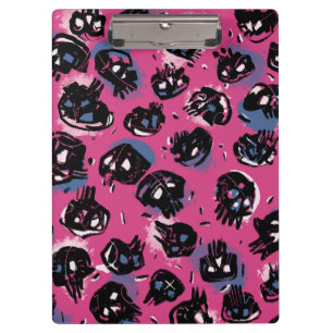 Pink emo scull Office & School Stationery Clipboard