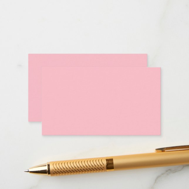 Pink Enclosure Card (Front/Back In Situ)