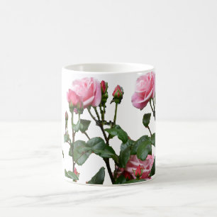 PINK ENGLISH ROSES COFFEE MUG