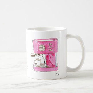 Pink Espresso Maker Mug