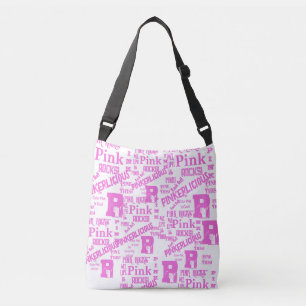 PINK EVERYTHING CROSSBODY BAG