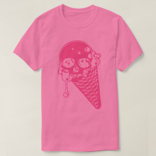 Pink Evil Ice Cream Cone T-Shirt