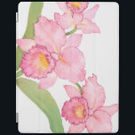 Pink Exotic Watercolor Flowers iPad Cover<br><div class="desc">Pink Exotic Watercolor flowers Artist: Tim OToole</div>