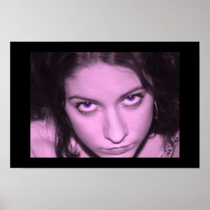 pink face poster