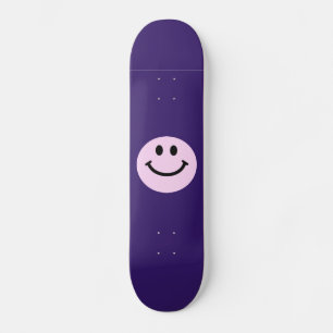 Pink face skateboard