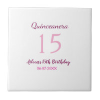 Pink fairy 15th birthday simple moder quinceanera
