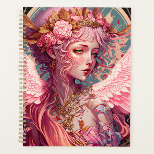 Pink Fairy Angel Fantasy Art Planner