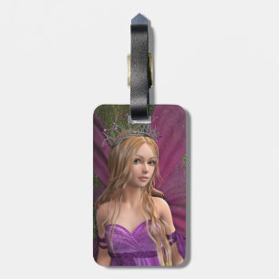 Pink Fairy Luggage Tag