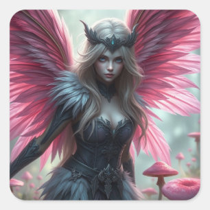 Pink Fairy Stickers