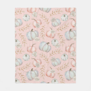 Pink Fall Coquette Blanket