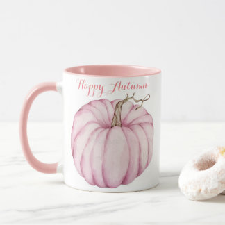 Pink Fall Themed Mug