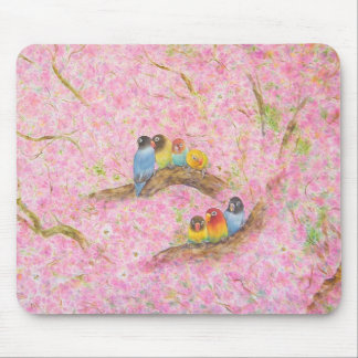 Pink Family Bliss Mouse Pad