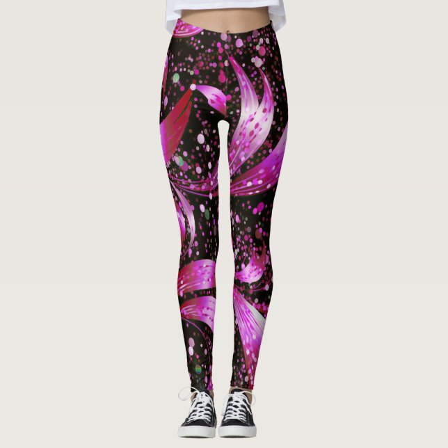 Pink Fantasy  Leggings (Front)