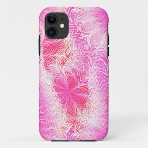 Pink feather boa Case-Mate iPhone case