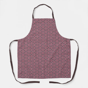 Pink Feather Mandala Boho Apron
