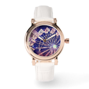 Pink Ferris wheel Watch