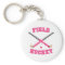 Pink Field Hockey Logo