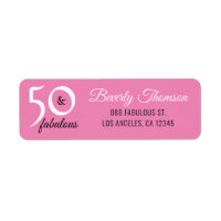 Pink Fifty and Fabulous 50th Birthday Script