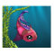 Pink Fish Poster