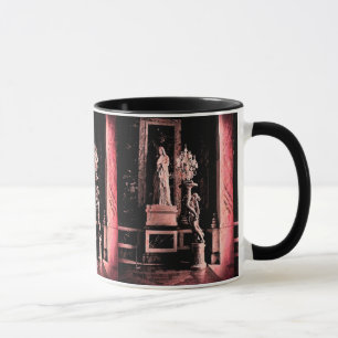 Pink Fisheye Versailles Statue Mug