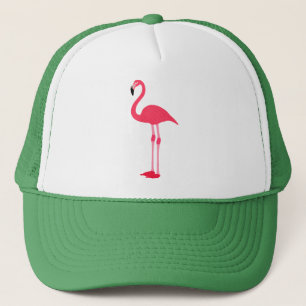 Pink Flamingo Bird-64305 Trucker Hat