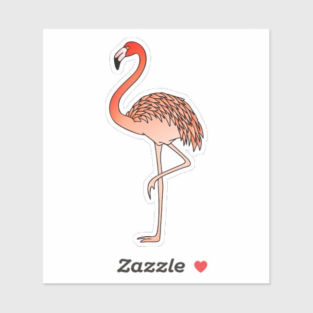 Pink Flamingo Bird Lineart-57567 (Sheet)
