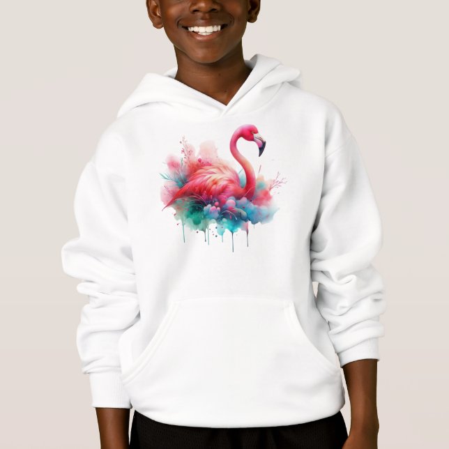 Pink Flamingo Bird Sublimation (Front)