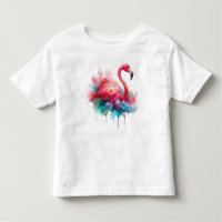 Pink Flamingo Bird Sublimation