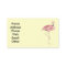 Pink Flamingo Business Cards
