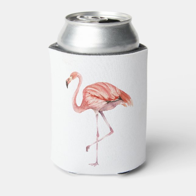 Pink Flamingo Can Cooler (Can Back)