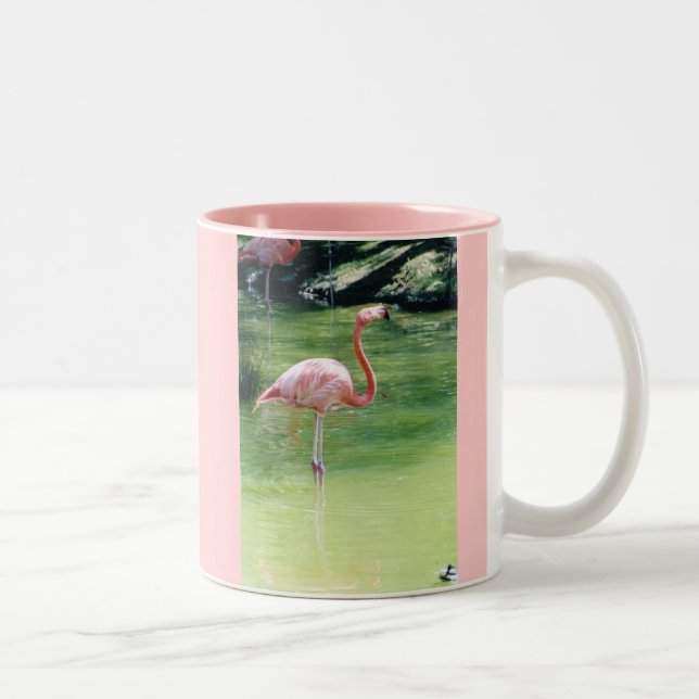 Pink Flamingo Coffee Cup (Right)