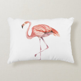 Pink Flamingo Decorative Cushion