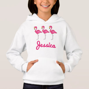 Pink Flamingo Flamingos Personalised Sweatshirt