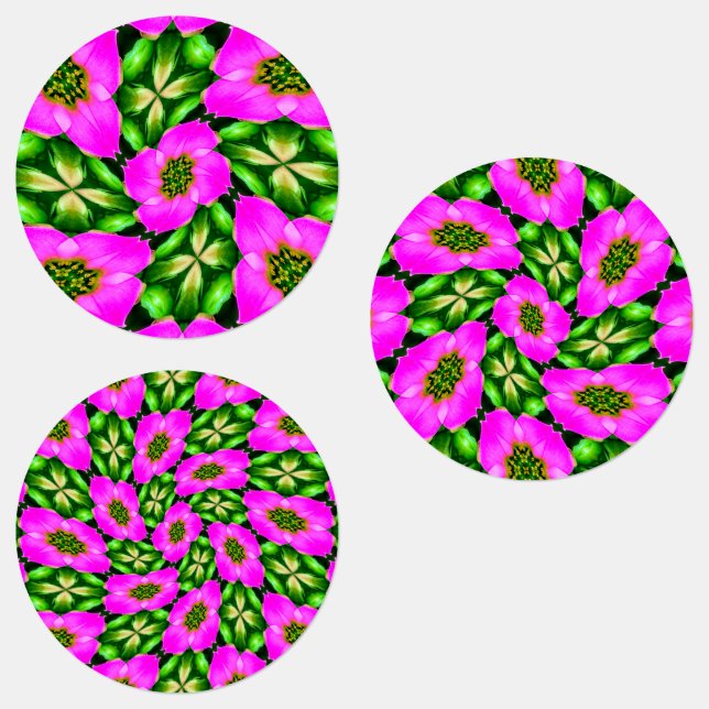 Pink Flamingo Flowers Pattern (Group)
