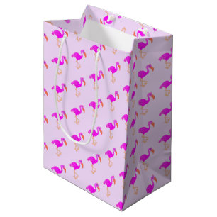 Pink Flamingo Gift Bag - Your Colours