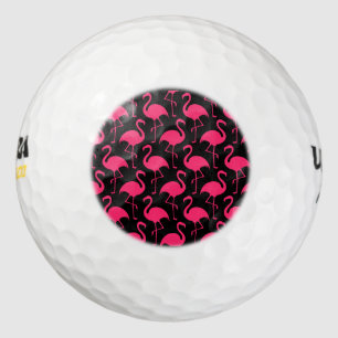Pink Flamingo Golf Gift Golf Balls