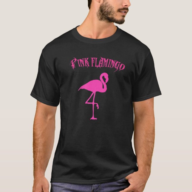 Pink Flamingo  Idea T-Shirt (Front)