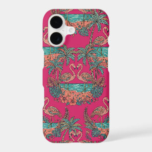 Pink Flamingo iPhone 17 Case