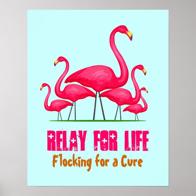 Pink Flamingo Lingo Poster (Front)