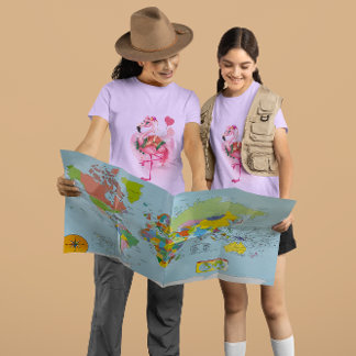 Pink flamingo Lovers T-Shirt