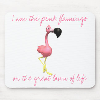 Pink Flamingo Mousepad